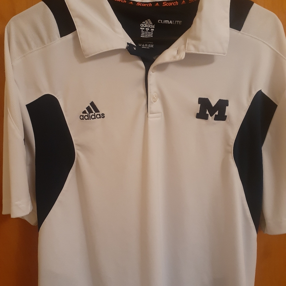Men's U of M adidas polo
